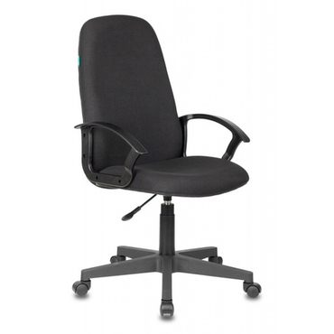 Кресло руководителя Бюрократ, CH-808LT/#B (ткань, черный 3C11, крестовина пластик)	